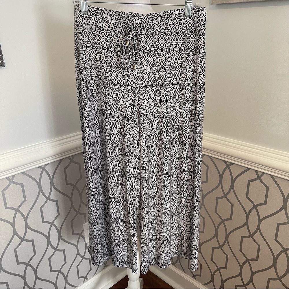 Jones of New York Women’s Wide Leg Crop Pant - Size M